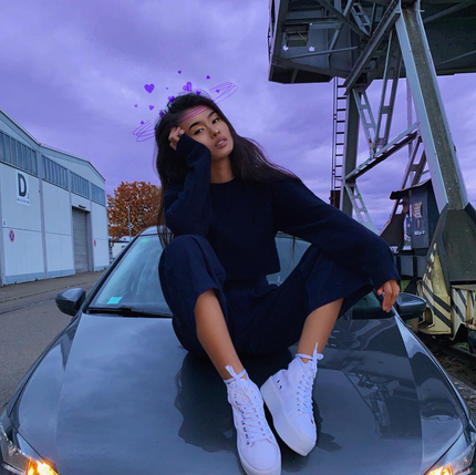 NXSHAYA NAVY  SET