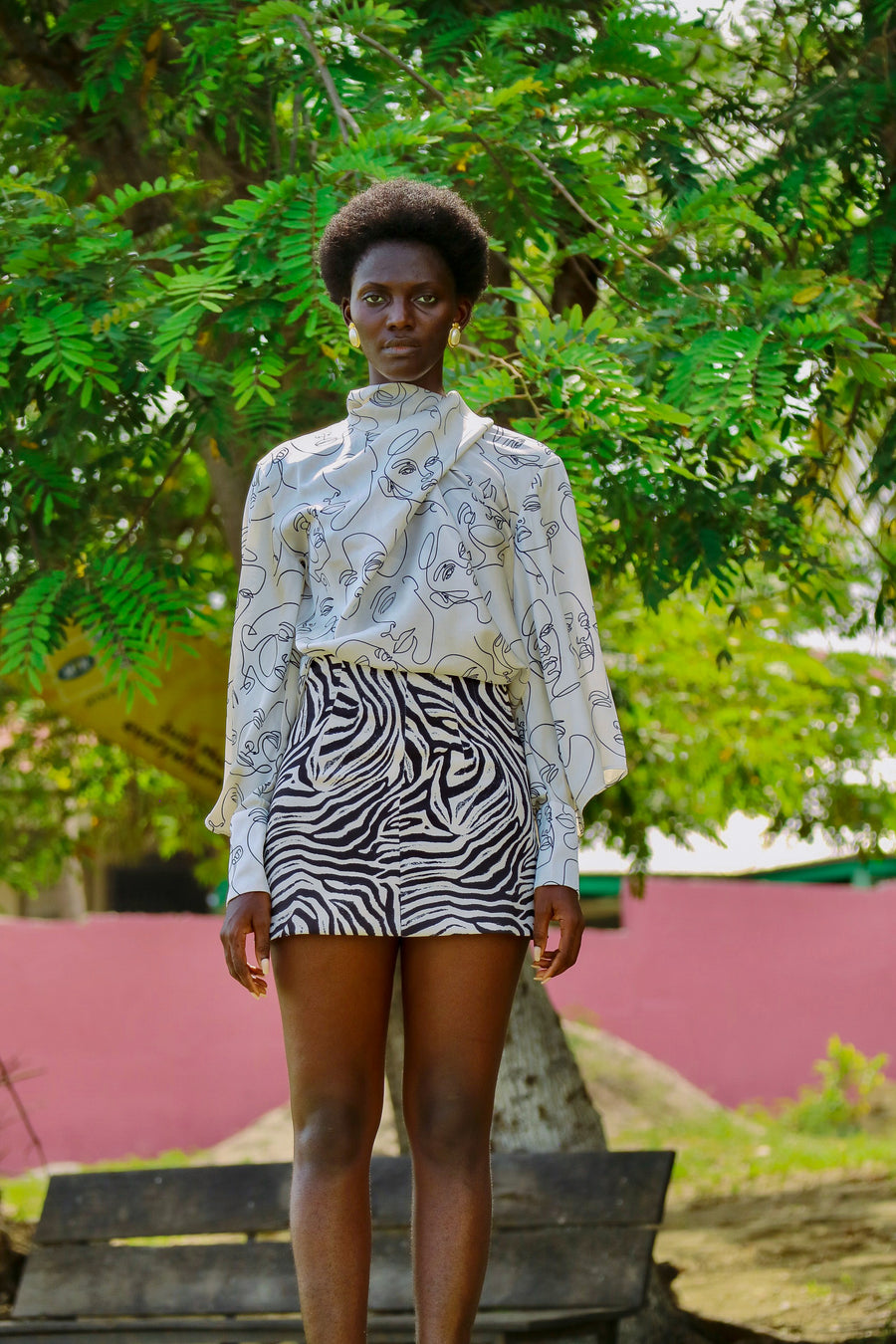 Bancha Zebra Skirt