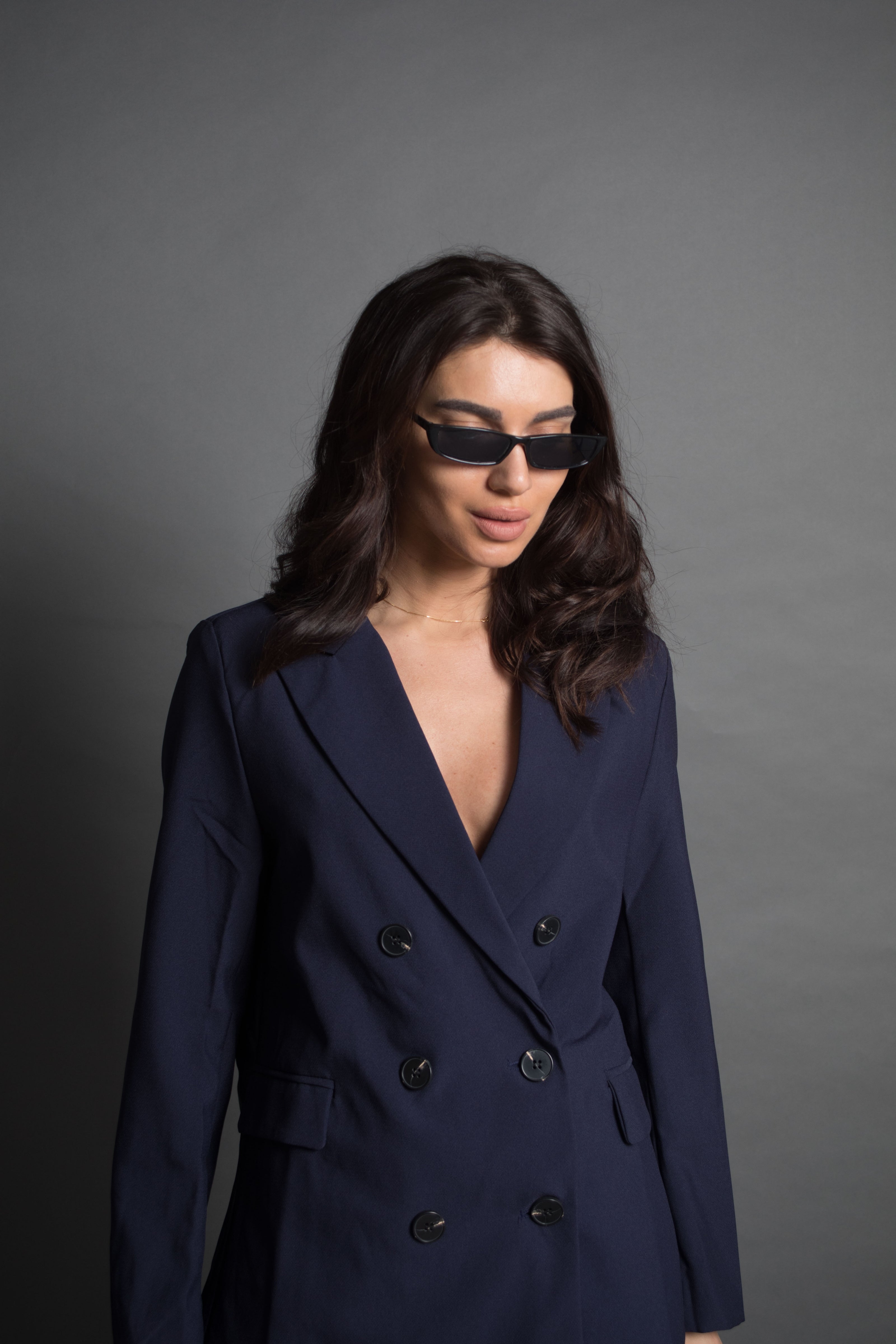 Navy blue blazer