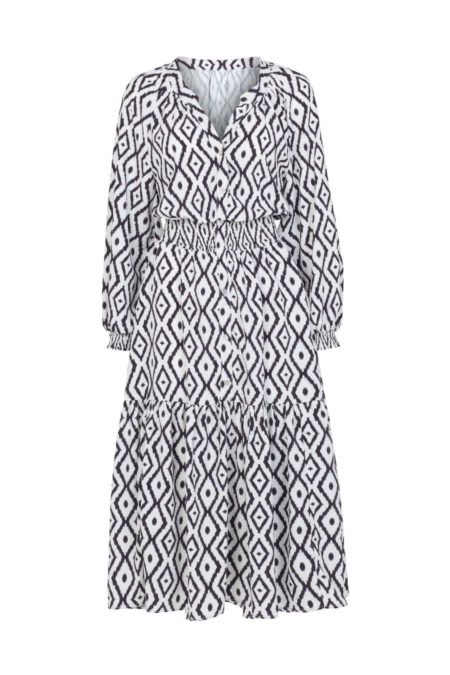 Petunia Dress in Black & White