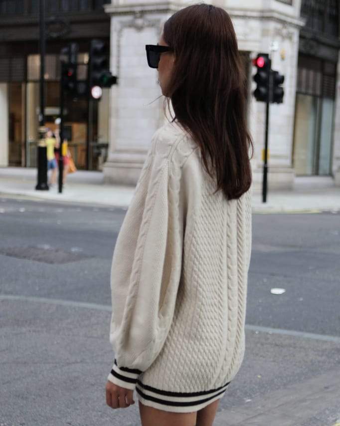 Knit jumper dress