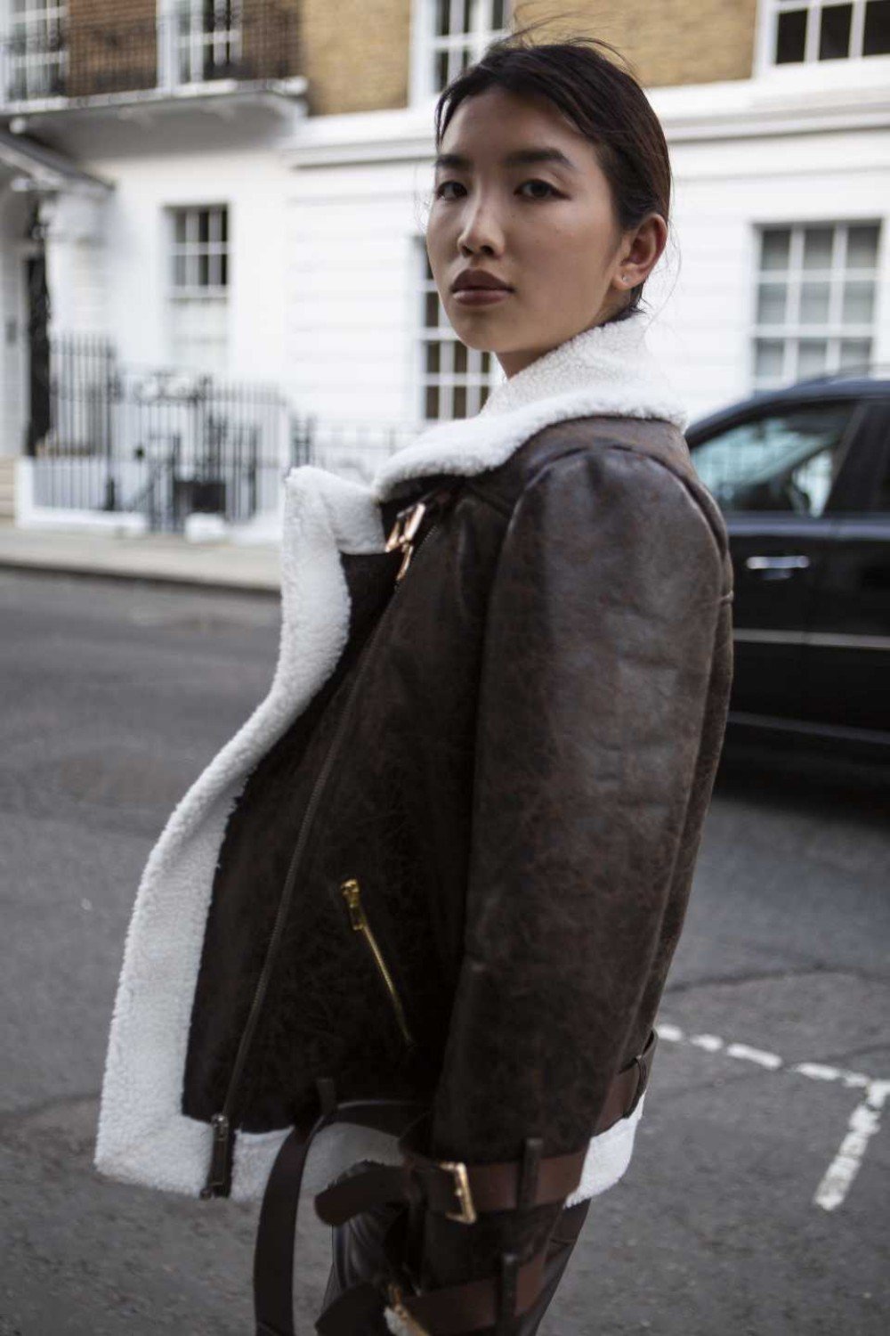 Brown Aviator Jacket