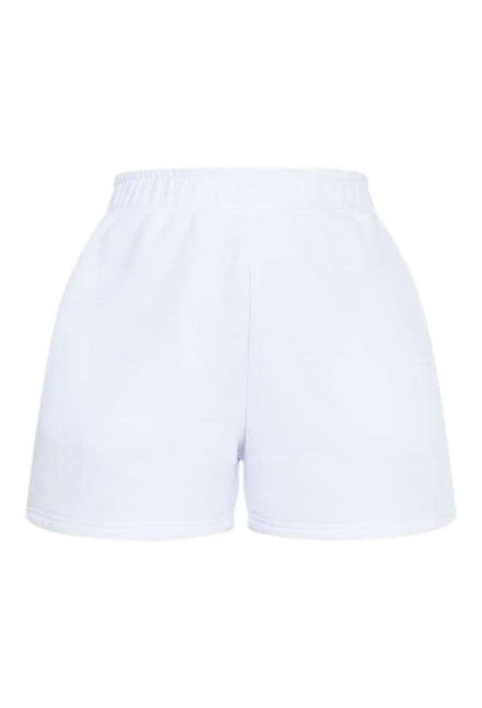 White Jogger shorts