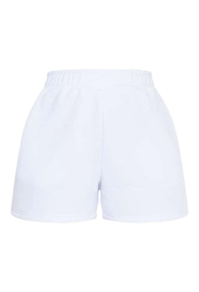 White Jogger shorts
