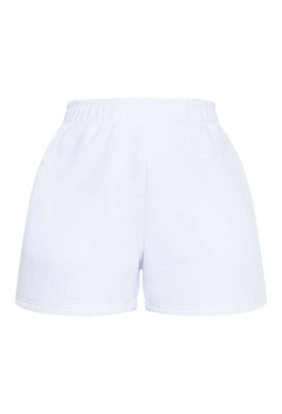 White Jogger shorts