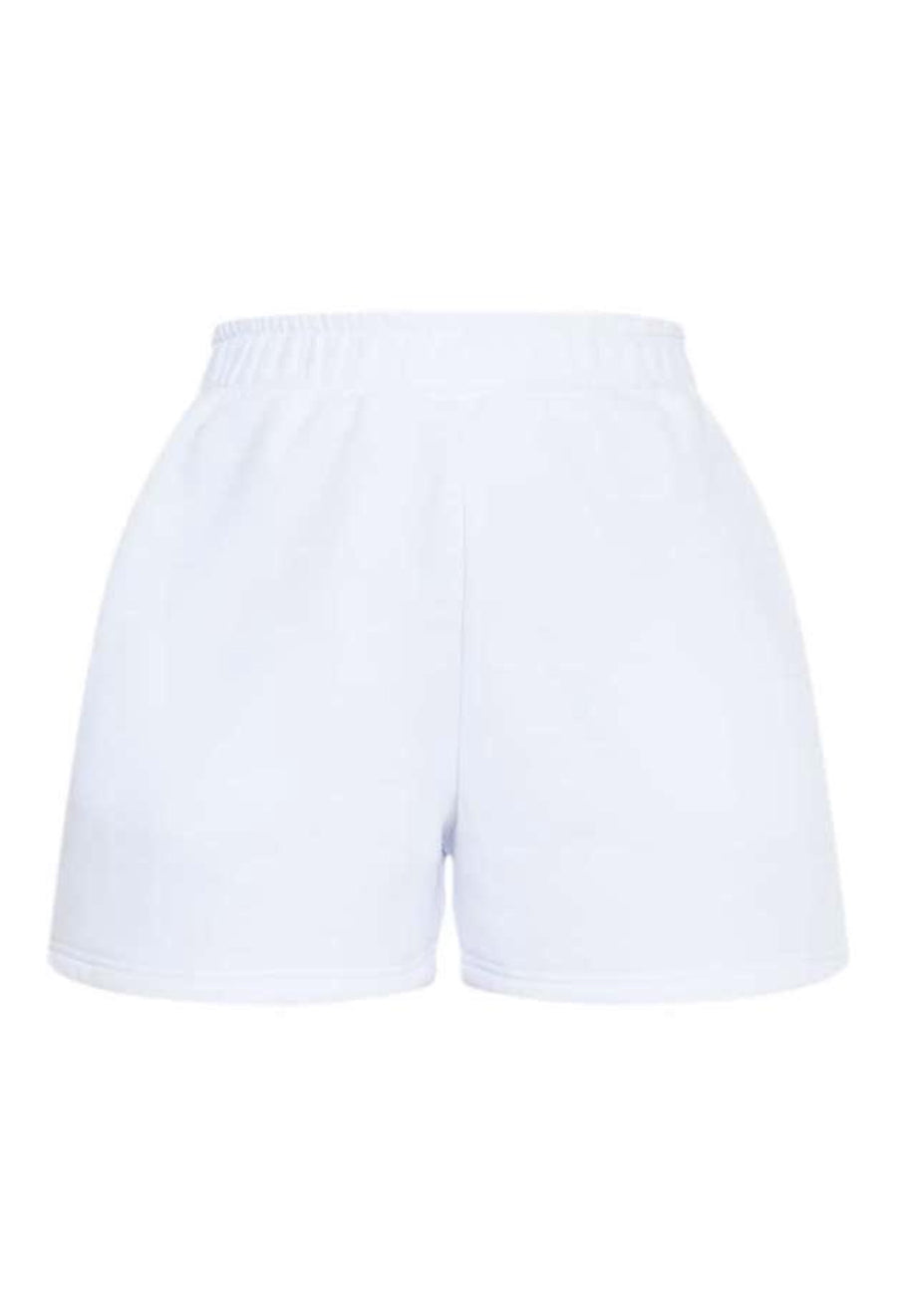 White Jogger shorts