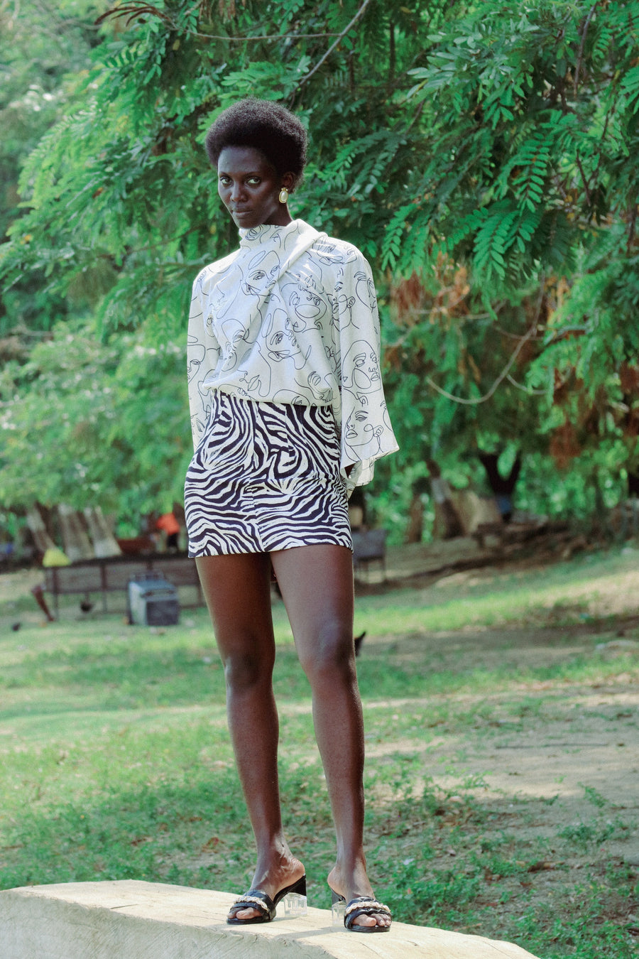 Bancha Zebra Skirt